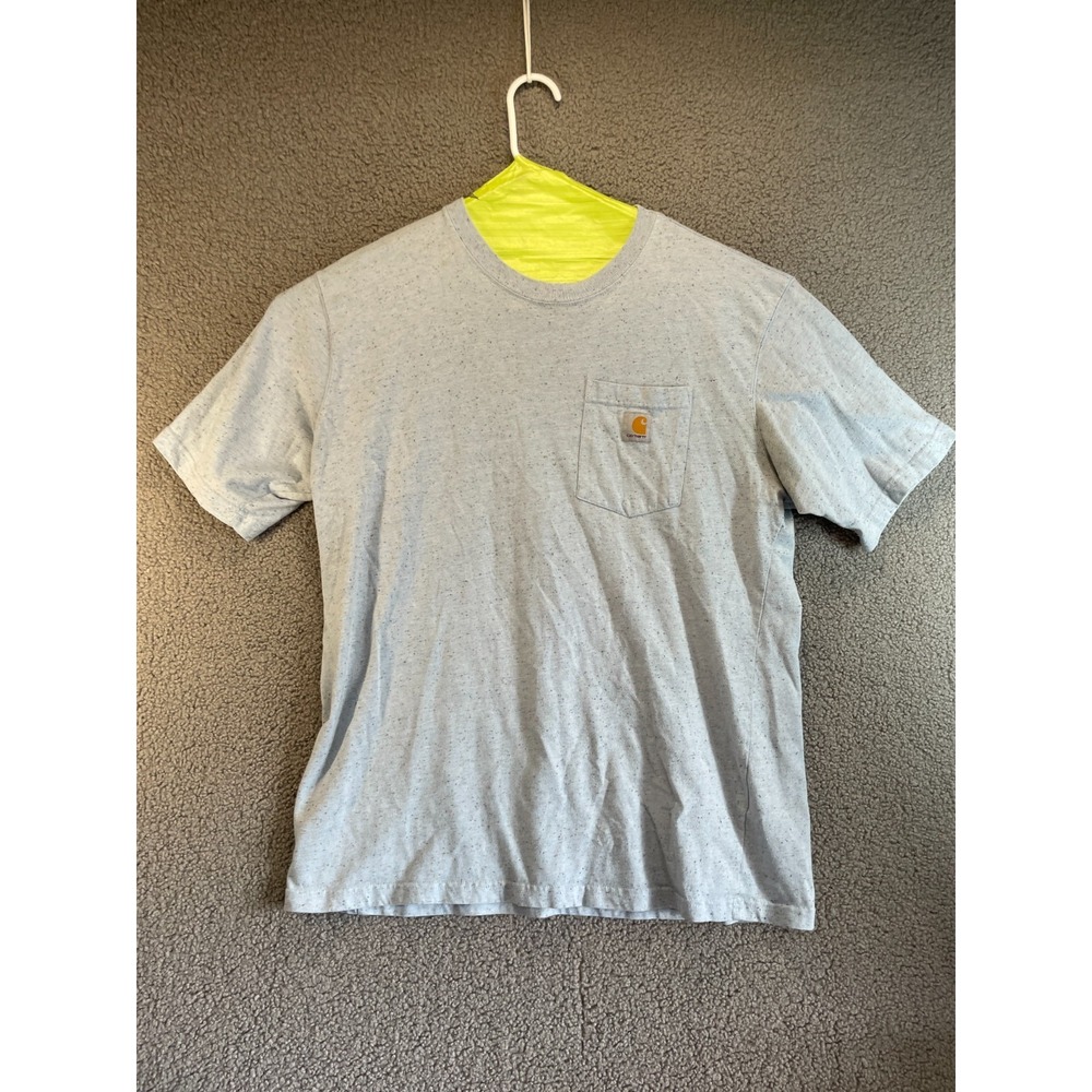 Carhartt Men's T Shirt Relaxed Fit Midweight Short Sleeve Pocket Size L